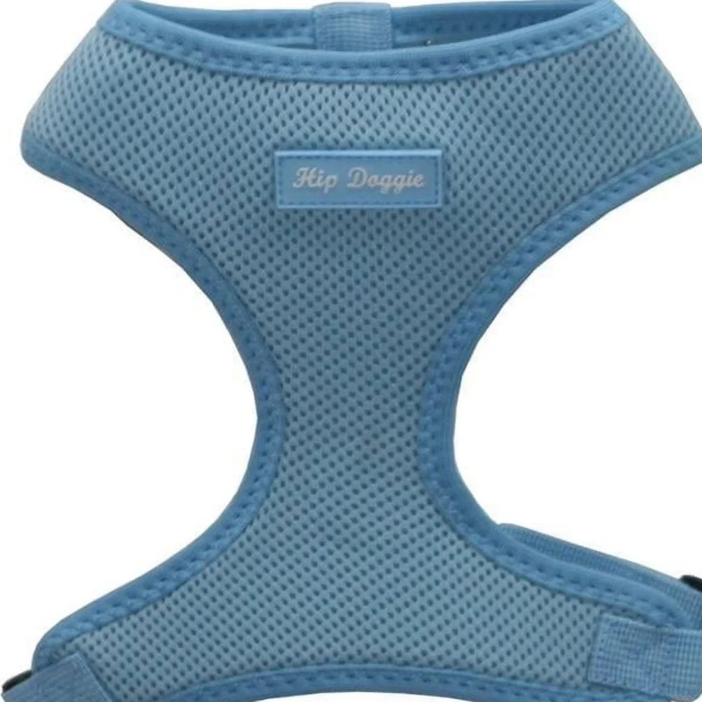 🆕 [Hip Doggie] Ultra Comfort Reflective Dog Harness, Blue, Large